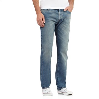 Levi's Big and tall blue 501 original fit jeans